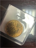 1906 gold ten dollar coin