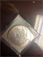 1887 silver five dollar coin
