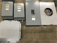 5 Electrical boxes circuit breaker