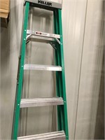 6’ Keller fiberglass ladder