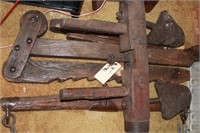 antique horse plow with yoke