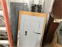 Electrical load panel and doors