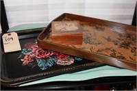 vintage toile tray and more