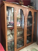China cabinet 54" Tall, 54" Wide , !6" Deep