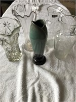 Five Assorted Vases