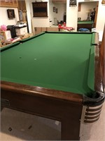 Slate pool table - Completely Redone