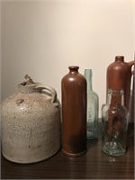 Bottles and Pottery
