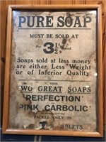 Pure Soap Framed ad