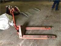 Orange Pallet Jack