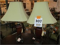 Pair Of Lamps with Shade