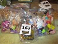Bags of toys (4 pcs)
