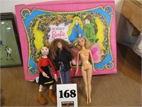 1968 Barbie Case x2 Barbie & Olive Oil Doll