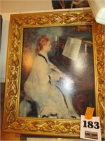 Woman piano picture