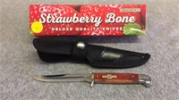 Rough Rider Strawberry Bone Knife