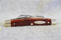Case Small Congress Red Bone Pocket Knife