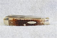 Case Trapper Tree River Club Knife- Bone