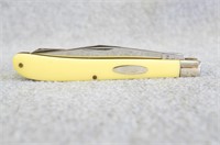 Case Slim Trapper Knife- Yellow