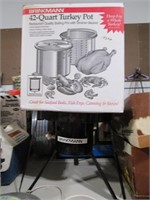Brinkmann Turkey Fryer with new Boiling Pot w