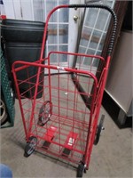 Folding Transport Cart / 4 Wheels / Grocery