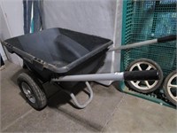 Lifetime Yard / Garden Cart Wheel Barrow Heavy
