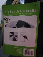 New 8ft Beach Umbrella