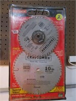 Craftsman 2pc Blade Set Carbide Tipped 8 in Twin