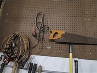Handsaw / Jumper Cables (2) Lot