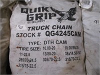 Truck Tire Chains / Read Bag for size / View