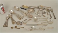 Estate Group Assorted Sterling Flatware Items