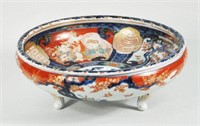Japanese Imari Footed Bowl, 19th C.