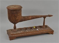 Anglo-Indian Musical Pipe Form Pipe Stand