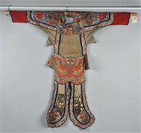 Asian Embroidered Jacket w/Brass Tinklers