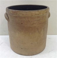 * Atq Glazed Crock (3) Gallon?  11" x 10"