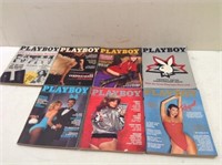 (7) Issues Playboy's  1979-80