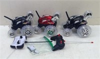 RC Toy lot w/ Battery Pack & Controllers