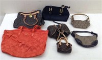 (7) Assorted Purses "B" w/ L.Vitton  Coach M Korrs