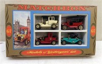 Boxed Late 1960's Matchbox G-7 Models of