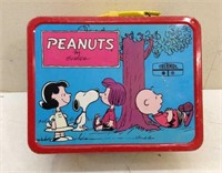 1973 Peanuts Lunchbox  No Thermos
