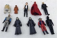 (10) Vtg 1977 - 1983 Kenner Star Wars Figures