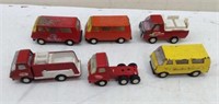 (6) Mini Tonka Vehicles