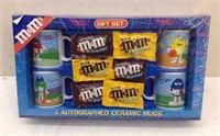 Sealed M&M Ceramic Mug Gift Set