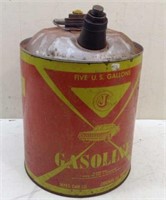* 1960's 5 Gal Gas Can
