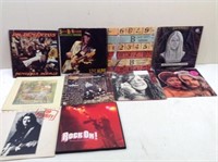 (10) Classic Rock LP's  VG/VG+