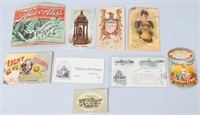 9- COLUMBIAN EXPOSITION TRADE CARD GIVEAWAYS