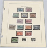 14- COLUMBIAN EXPOSITION ISSUED  STAMPS 1c-$3