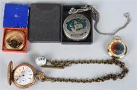 LOT OF WORLDS FAIR POCKET WATCHES