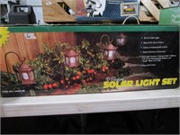 4pc Solar Lantern Set