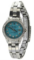Oyster Perpetual Datejust Ladies Turquoise Rolex