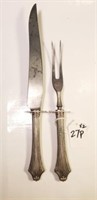 2 Pc. Carving Set "1835 R. Wallace"