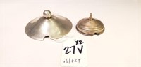 2 Pc. Sterling Small Lids